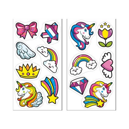 Jedlý papír  JEDNOROŽEC - UNICORN