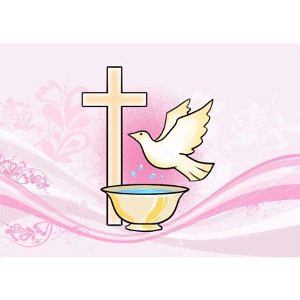 Jedlý papír  KŘEST