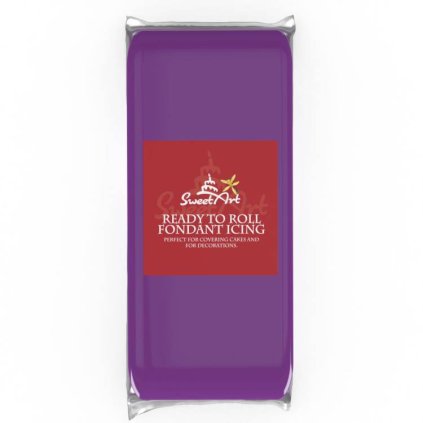 384398 sweetart potahovaci a modelovaci hmota vanilkova violet 1 kg