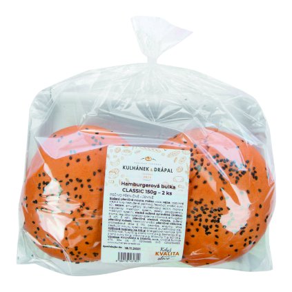 Bulka hamburger balená 2 x 75 g