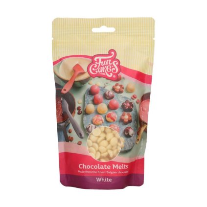 275709 bila cokolada pecky 350g 30 funcakes