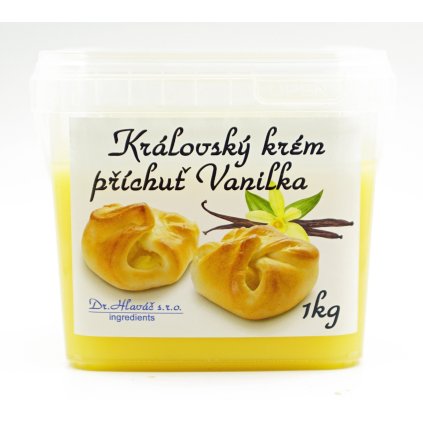 Cukrářská náplň VANILKA termostabilní 1kg - Dr.Hlaváč