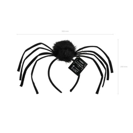 0033202 celenka pavouk 19 x 32 cm cerna 600