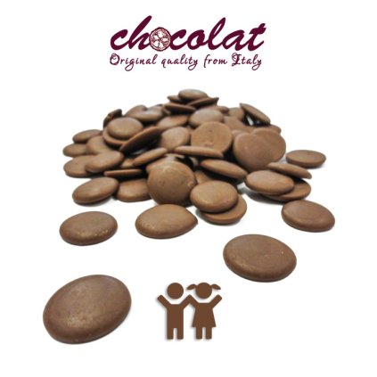 2537 cokolada mlecna extra children i do fontan 36 38 pecky 1 kg sacek alu