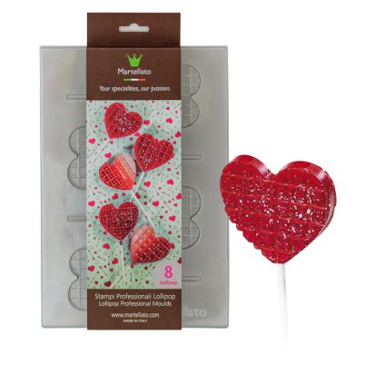 16598 formy na coko lizatka lolli pop 2 ks srdce 34g 4 tvary forma 2 formy