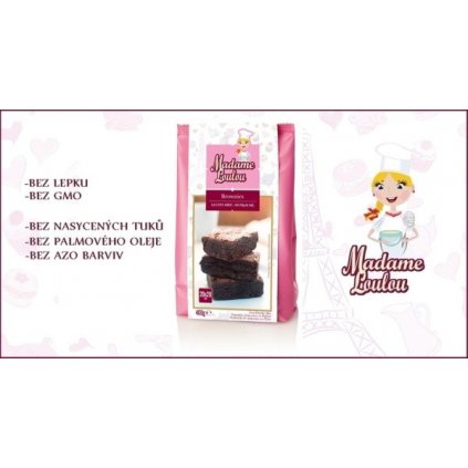 122768 madame loulou brownies 350g