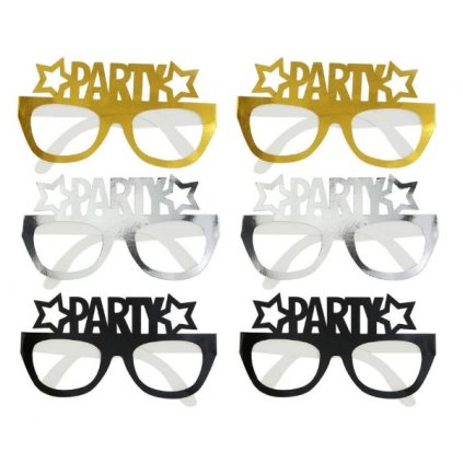 0029322 papirove bryle party 6 ks 600