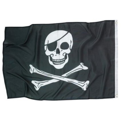 0013724 piratska vlajka cerna 92 x 60 cm 600