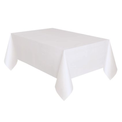 0033080 plastovy party ubrus bily 137 x 274 cm 600