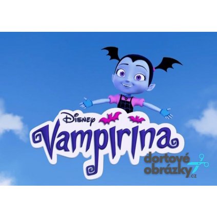 Jedlý papír  VAMPIRINA  tisk na jedlý papír | expresní dodání