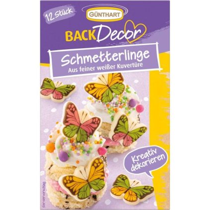 292919 1 cokoladove decorace motyl 12ks gunthart