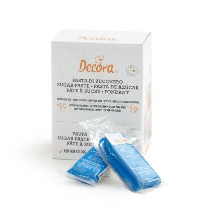127022 1 extra tvrda potahovaci hmota 100g modra decora