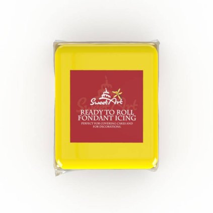 287248 1 sweetart potahovaci a modelovaci hmota vanilkova yellow 250 g