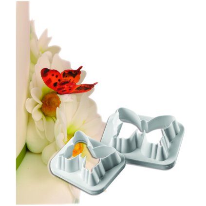 12890 vykrajovatka plast motyl 2 ks sada