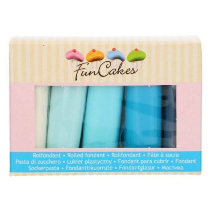 180203 potahovaci hmota sada modrych hmot 5x100g funcakes