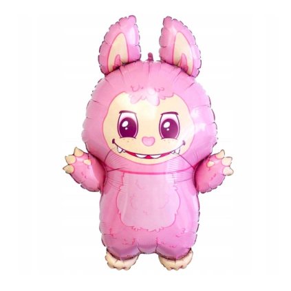 0033391 foliovy balonek priserka lafufu ruzova 45 x 67 cm 600