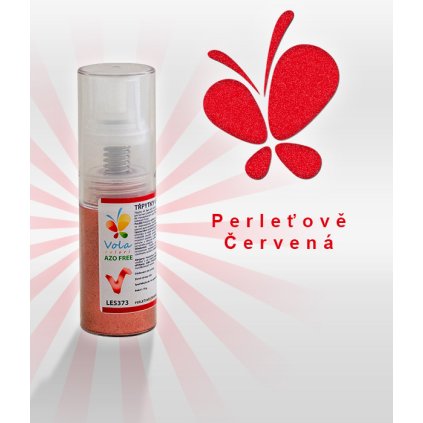 320152 trpytky v rozprasovaci s pumpickou af perletove cervena 10 g rozprasovac