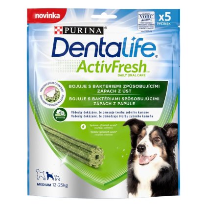 358847 dentalife activfresh medium pamlsky pro psy 115 g