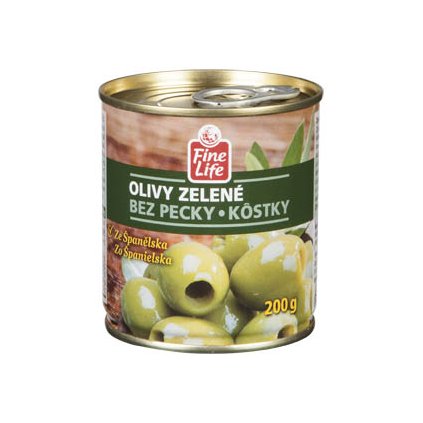 360179 olivy zelene bez pecky 200 g