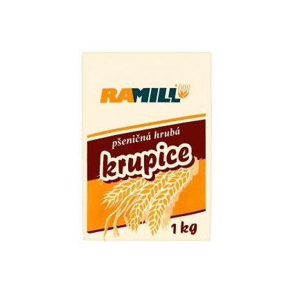 368228 kvalitni krupice psenicna hruba 1 kg ramill cr