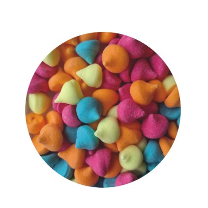 288934 cukrove pusinky neonove 25g dekor pol