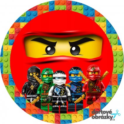 Jedlý papír  LEGO NINJAGO  tisk na jedlý papír | expresní dodání