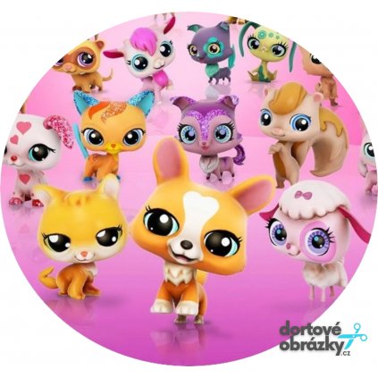 Jedlý papír  LITTLEST PET SHOP  tisk na jedlý papír | expresní dodání