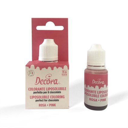 127346 barva do tuku 15g ruzova decora