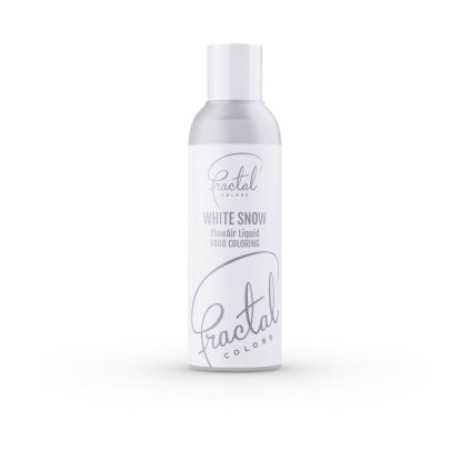91106 dekorativni airbrush barva tekuta fractal white snow 100 ml