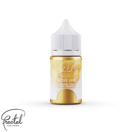 172322 dekorativni airbrush perletova barva tekuta fractal golden shine 33 g