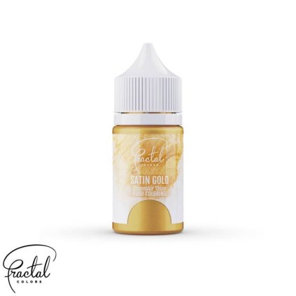 91598 dekorativni airbrush perletova barva tekuta fractal satin gold 33 g