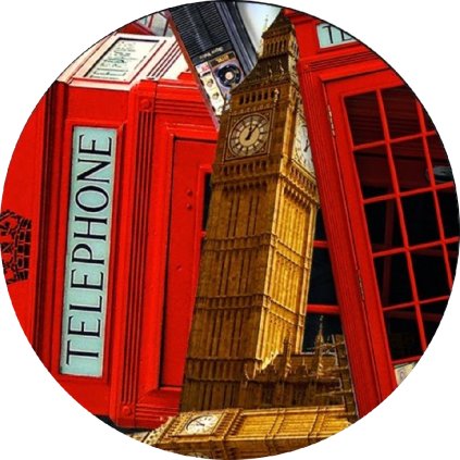 Jedlý papír  LONDÝN - TELEFONNÍ BUDKA