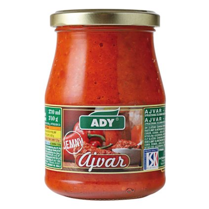 355976 ady ajvar jemny 340 g