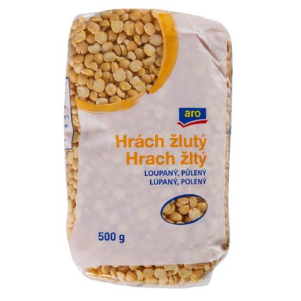 356561 aro hrach zluty loupany puleny 500 g