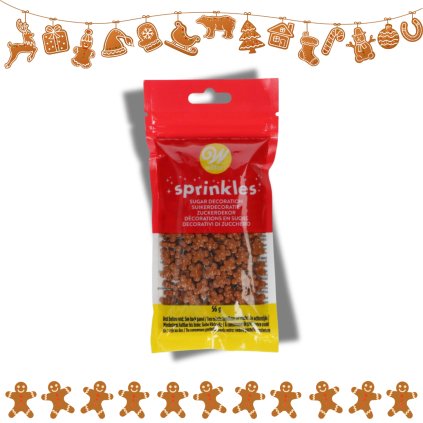 Cukrové zdobení s glazurou - Pan Perníček 56g