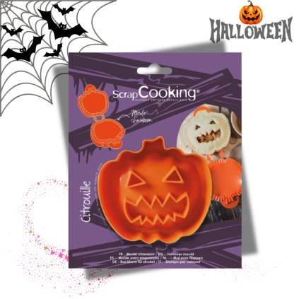 Zlověstná DÝNĚ - vykrajovátko na Halloween pečení