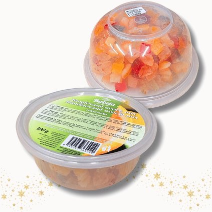 České, vánoční kandované ovoce 100g