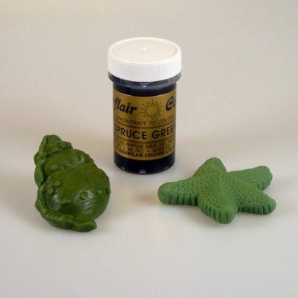 98579 gelova barva spruce green 25g sugarflair