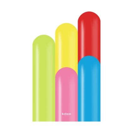 0033449 modelovaci balonky siroke standard carnival 360m 50 ks 600