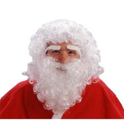 0002811 paruka a vousy pro mikulase nebo santu 600
