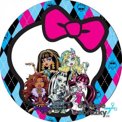 Jedlý papír  MONSTER HIGH  tisk na jedlý papír | expresní dodání