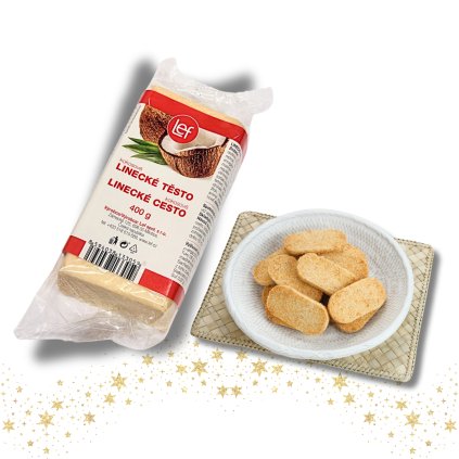 Hotové těsto na vánoční cukroví 400g - Linecké, kokosové