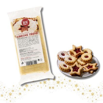 Hotové těsto na vánoční cukroví 400g - Linecké, vanilkové