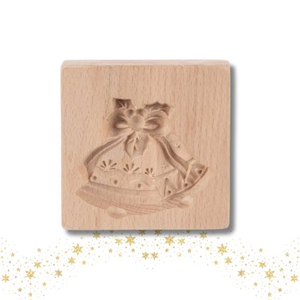 Tradiční vyklepávací formička na cukroví - Vánoční zvony