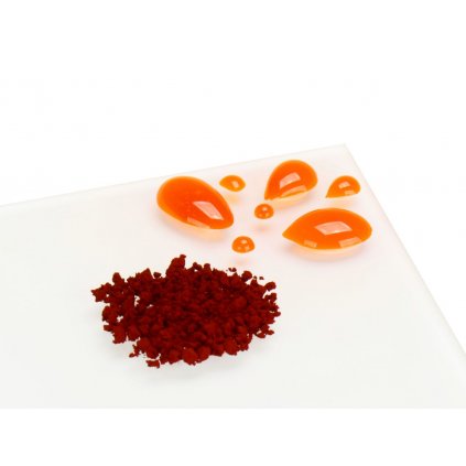 Vodou rozpustná prachová barva CM 15g - orange