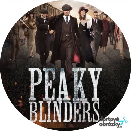 Jedlý papír  PEAKY BLINDERS - GANGY Z BIRMINGHAMU  tisk na jedlý papír | expresní dodání