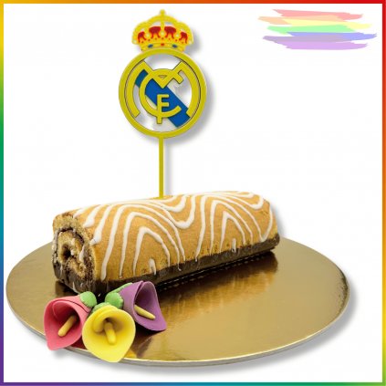 ozdoba na dort - FC REAL MADRID