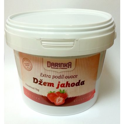 29796 jahoda darinka dzem s extra podilem ovoce 1 kg