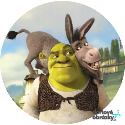 Jedlý papír  SHREK  tisk na jedlý papír | expresní dodání