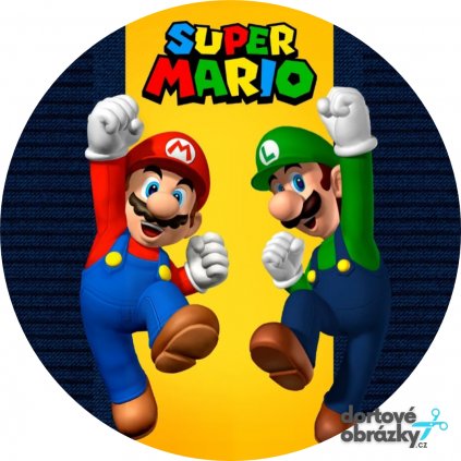 Jedlý papír  SUPER MARIO  máme jako jedlý papír i fondán